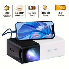 Load image into Gallery viewer, HD Portable Mini Projector
